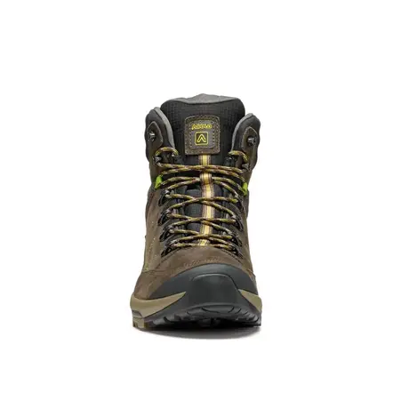 Ορειβατικό Μποτάκι Gore-Tex Asolo Ανδρικό Falcon Evo GV Dark Brown/Lime