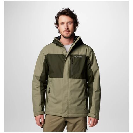 Αδιάβροχο Μπουφάν Columbia Ανδρικό Tipton Peak™ III Insul. Jacket Stone Green/Greenscape