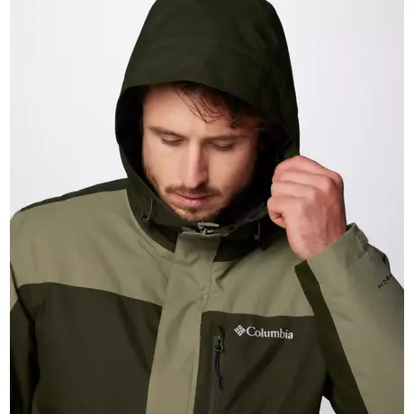 Αδιάβροχο Μπουφάν Columbia Ανδρικό Tipton Peak™ III Insul. Jacket Stone Green/Greenscape