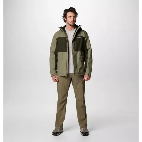 Αδιάβροχο Μπουφάν Columbia Ανδρικό Tipton Peak™ III Insul. Jacket Stone Green/Greenscape