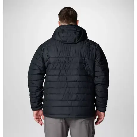 Μπουφάν Columbia Ανδρικό Υπερμεγέθη Powder Lite&trade; II Hooded Jacket Black