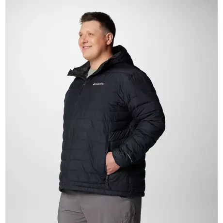Μπουφάν Columbia Ανδρικό Υπερμεγέθη Powder Lite&trade; II Hooded Jacket Black