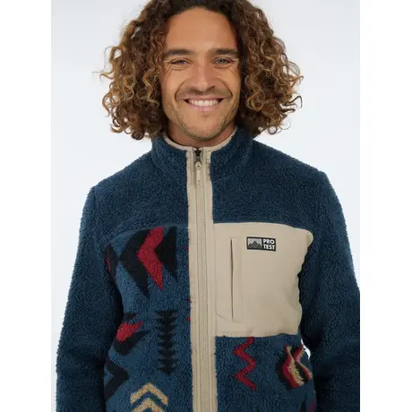 Ζακέτα Fleece Protest Ανδρική PrtDon Outdoor Top Twilight Navy
