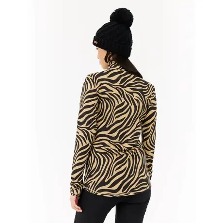 Μπλούζα Fleece Protest Γυναικεία PrtEsher 1/4 Zip Active Top Bamboo Beige