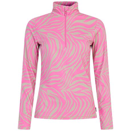 Μπλούζα Fleece Protest Γυναικεία PrtEsher 1/4 Zip Active Top Foxy Pink