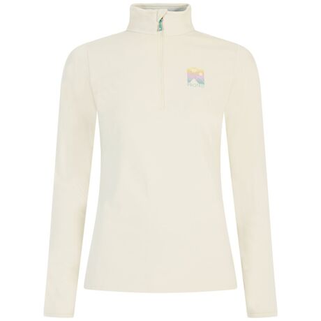 Μπλούζα Fleece Protest Γυναικεία PrtGentle 1/4 Zip Active Top Kit OffWhite
