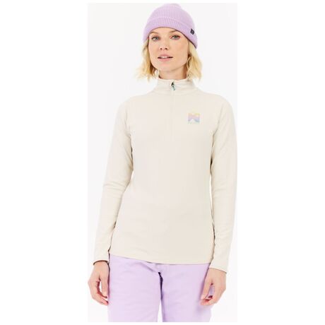 Μπλούζα Fleece Protest Γυναικεία PrtGentle 1/4 Zip Active Top Kit OffWhite