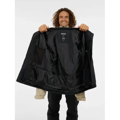 Μπουφάν Protest Ανδρικό PrtKajo Snowjacket Bamboo Beige