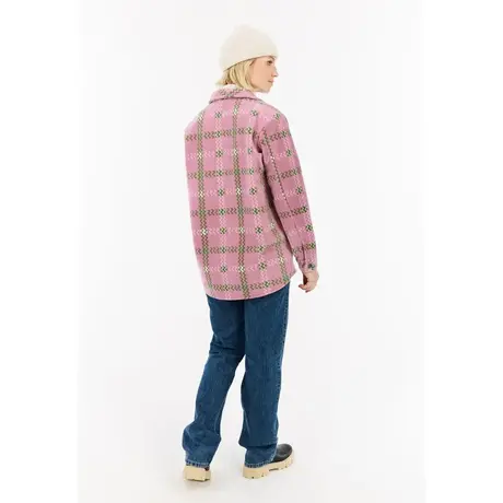 Πουκάμισο Fleece Protest Γυναικείο PrtLuv Outdoor Jacket Vintage Pink