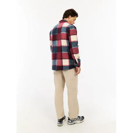 Πουκάμισο Fleece Protest Ανδρικό PrtMitchel Velvet Red