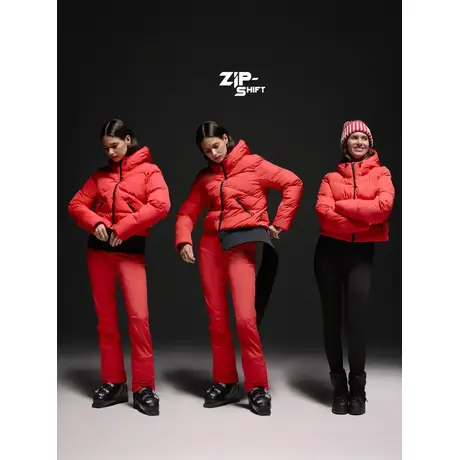 Μπουφάν Protest Γυναικείο PrtPeppy SnowJacket Poppy Red