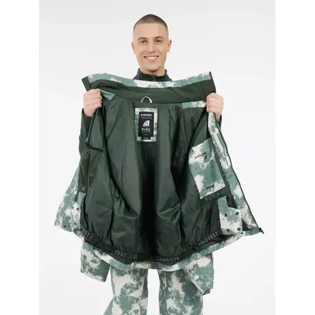 PrtPyro SnowJacket Aspen Green Ανδρικό Μπουφάν Σκι Protest