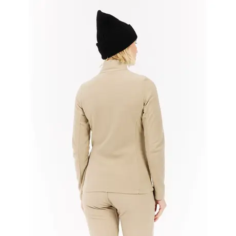 Μπλούζα Fleece Protest Γυναικεία PrtRemutez 1/4 Zip Active Top Bamboo Beige