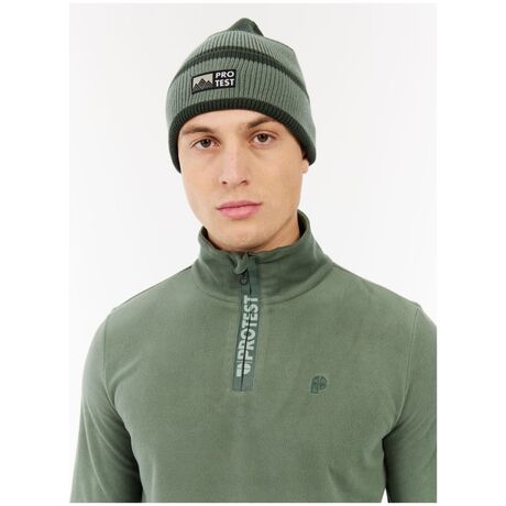 Μπλούζα Fleece Protest Ανδρική PrtReperfecto 1/4 Zip Active Top Aspen Green