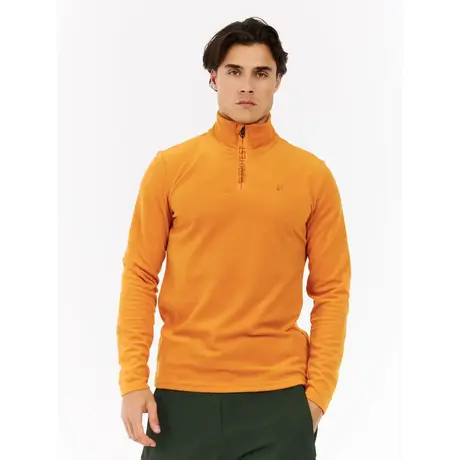 Μπλούζα Fleece Protest Ανδρική PrtReperfecto 1/4 Zip Active Top Caramel Yellow