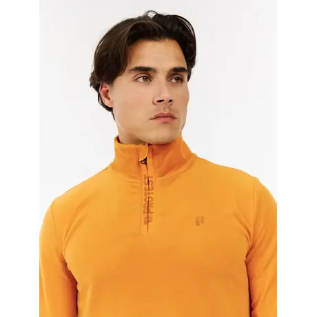 Μπλούζα Fleece Protest Ανδρική PrtReperfecto 1/4 Zip Active Top Caramel Yellow