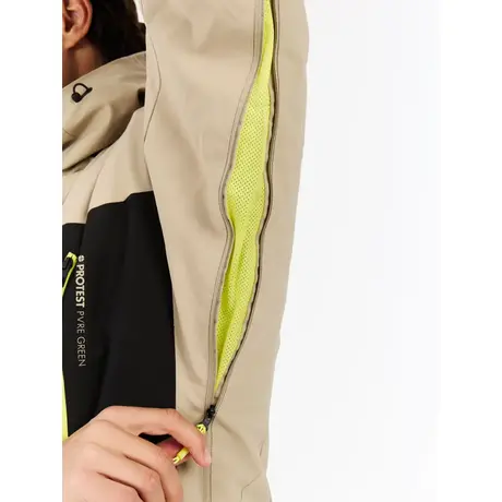Μπουφάν Protest Ανδρικό PrtWest SnowJacket Bamboo Beige