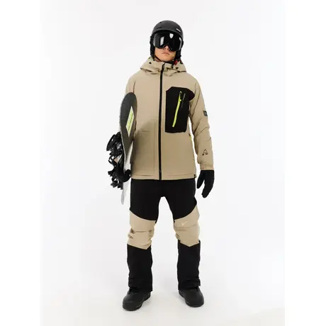 Μπουφάν Protest Ανδρικό PrtWest SnowJacket Bamboo Beige