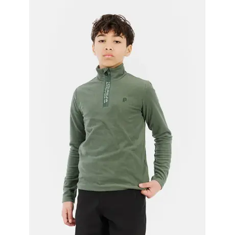 Μπλούζα Fleece Protest Παιδική Reperfecty JR 1/4 Zip Active Top Aspen Green
