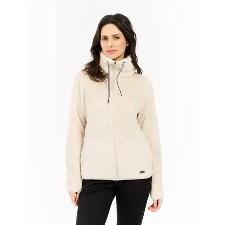 Ζακέτα Fleece Protest Γυναικεία Riri Top Kit OffWhite