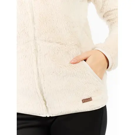 Ζακέτα Fleece Protest Γυναικεία Riri Top Kit OffWhite