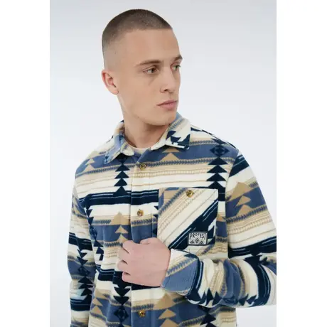 Πουκάμισο Fleece Protest Ανδρικό PrtArrow Twilight Navy