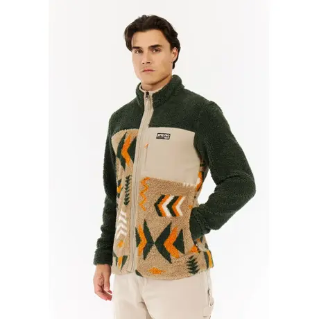 Ζακέτα Fleece Protest Ανδρική PrtDon Outdoor Top Kale Green