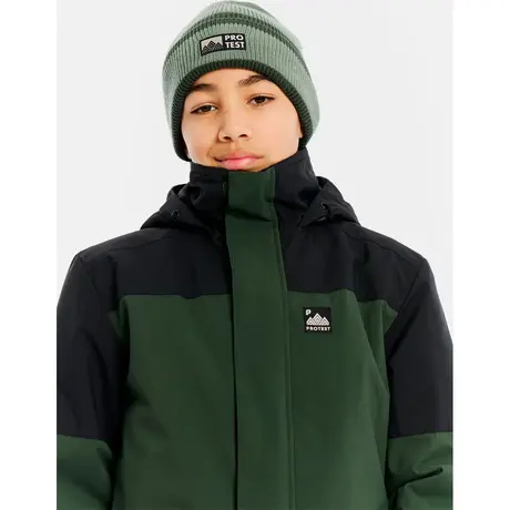 Μπουφάν Protest Παιδικό PrtEwan JR SnowJacket Kale Green