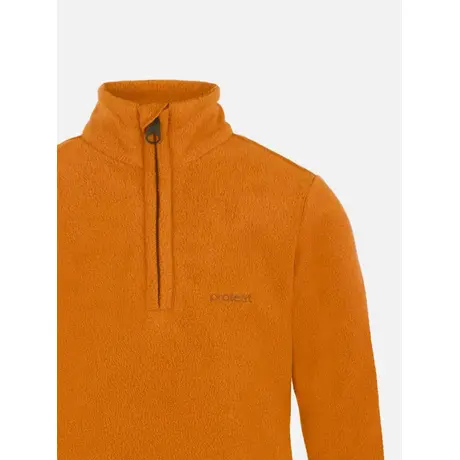 Μπλούζα Fleece Protest Παιδική PrtReperfect TD 1/4 Zip Active Top Caramel Yellow