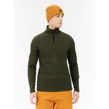 Μπλούζα Fleece Protest Ανδρική PrtReperfecto 1/4 Zip Active Top Kale Green