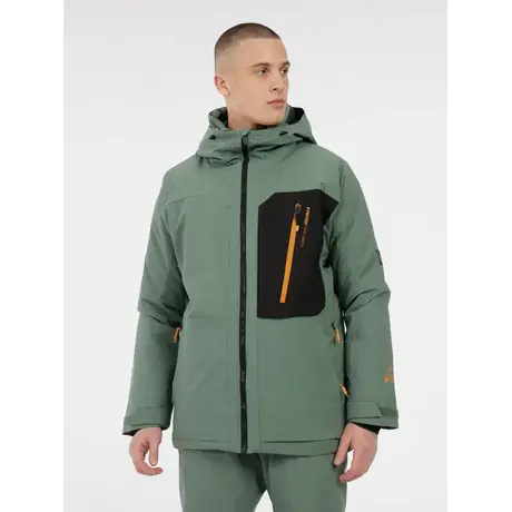Μπουφάν Protest Ανδρικό PrtWest SnowJacket Aspen Green