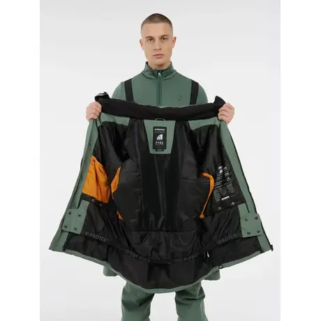 Μπουφάν Protest Ανδρικό PrtWest SnowJacket Aspen Green