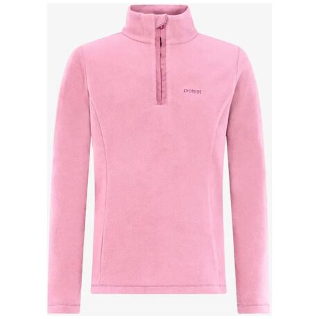 Μπλούζα Fleece Protest Παιδική Remutey JR 1/4 Zip Active Top Vintage Pink