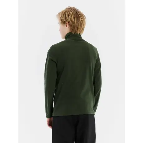 Μπλούζα Fleece Protest Παιδική Reperfecty JR 1/4 Zip Active Top Kale Green
