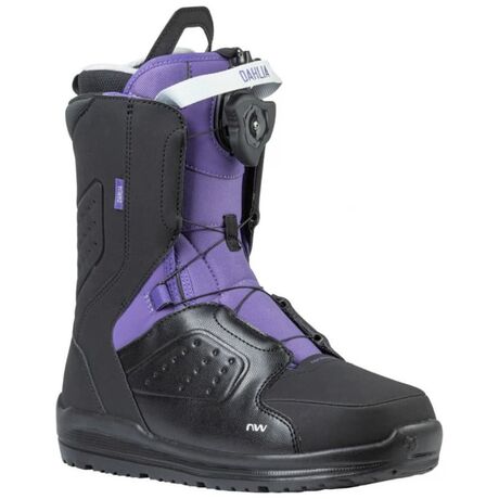Μπότες Snowboard Northwave Γυναικείες Dahlia Spin Black/Purple