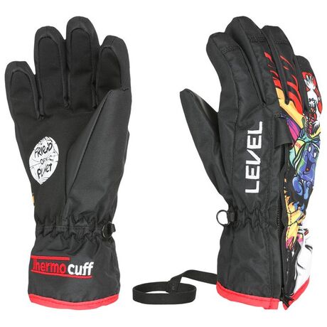 Γάντια Σκι Level Παιδικά Dudy Glove PK Black
