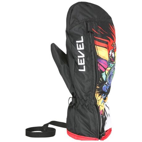 Γάντια Χούφτες Level Παιδικά Dudy Mitten PK Black