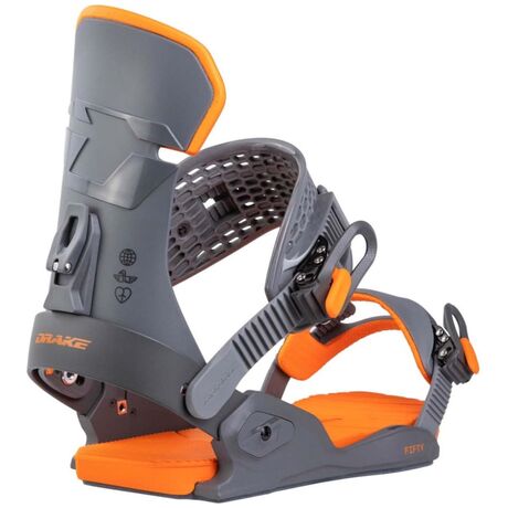 Fifty Dark Grey/Orange Δέστρες Snowboard Drake
