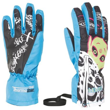 Γάντια Σκι Level Παιδικά Lucky Glove Black/Camo