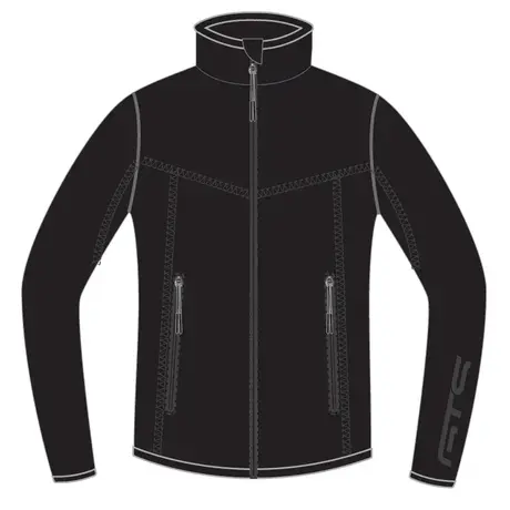 Ζακέτα GTS Ανδρική Jacket Polar Fleece 308522M Black