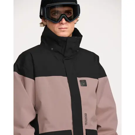 Μπουφάν Volcom Ανδρικό Kleveland Jacket Mauve