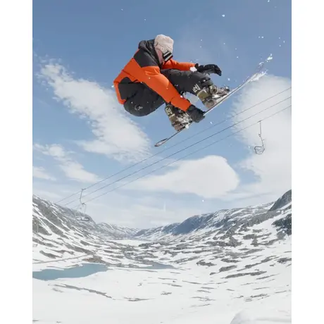 Μπουφάν Volcom Ανδρικό Kleveland Jacket Mauve Orange Shock