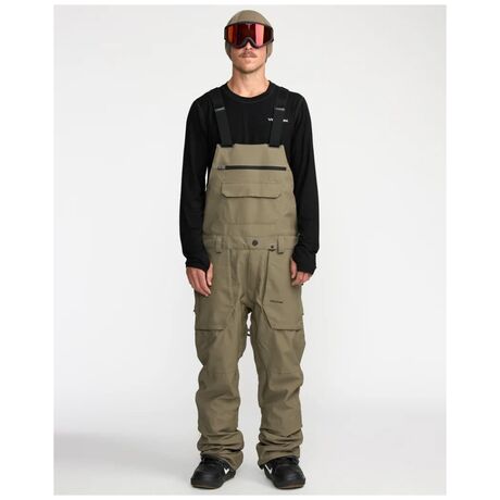 Σαλοπέτα Snowboard Volcom Ανδρική Roan Bib Overall Military