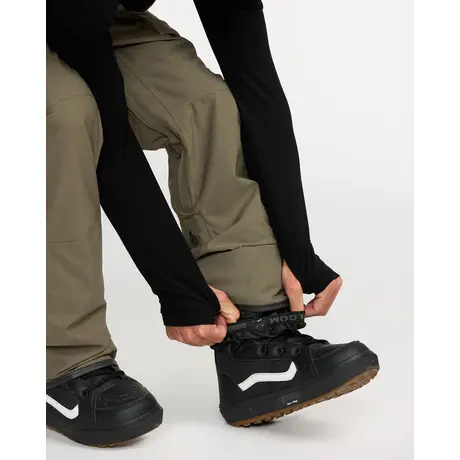 Σαλοπέτα Snowboard Volcom Ανδρική Roan Bib Overall Military