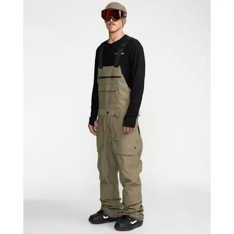 Σαλοπέτα Snowboard Volcom Ανδρική Roan Bib Overall Military