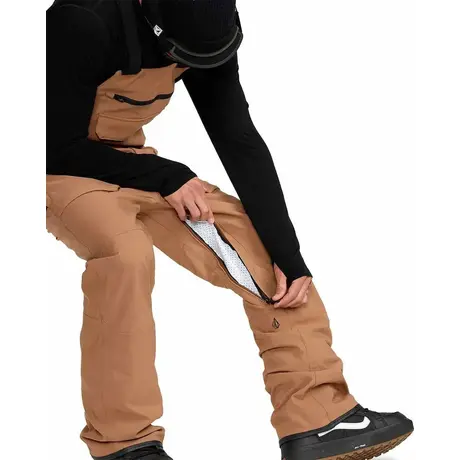 Σαλοπέτα Snowboard Volcom Ανδρική Roan Bib Overall Terra Brown