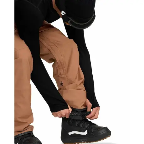 Σαλοπέτα Snowboard Volcom Ανδρική Roan Bib Overall Terra Brown