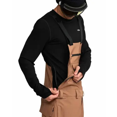 Σαλοπέτα Snowboard Volcom Ανδρική Roan Bib Overall Terra Brown