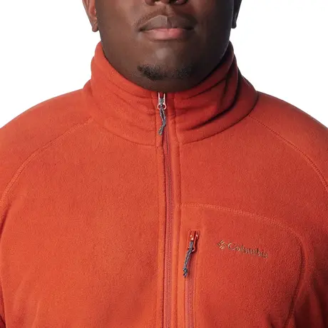 Ζακέτα Fleece Columbia Ανδρική Υπερμεγέθη Fast Trek II FZ Warp Red