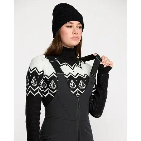 Σαλοπέτα Volcom Γυναικεία Battle Stretch Bib Overall Black